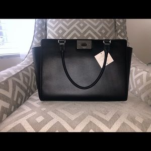 Black Kate Spade hand bag